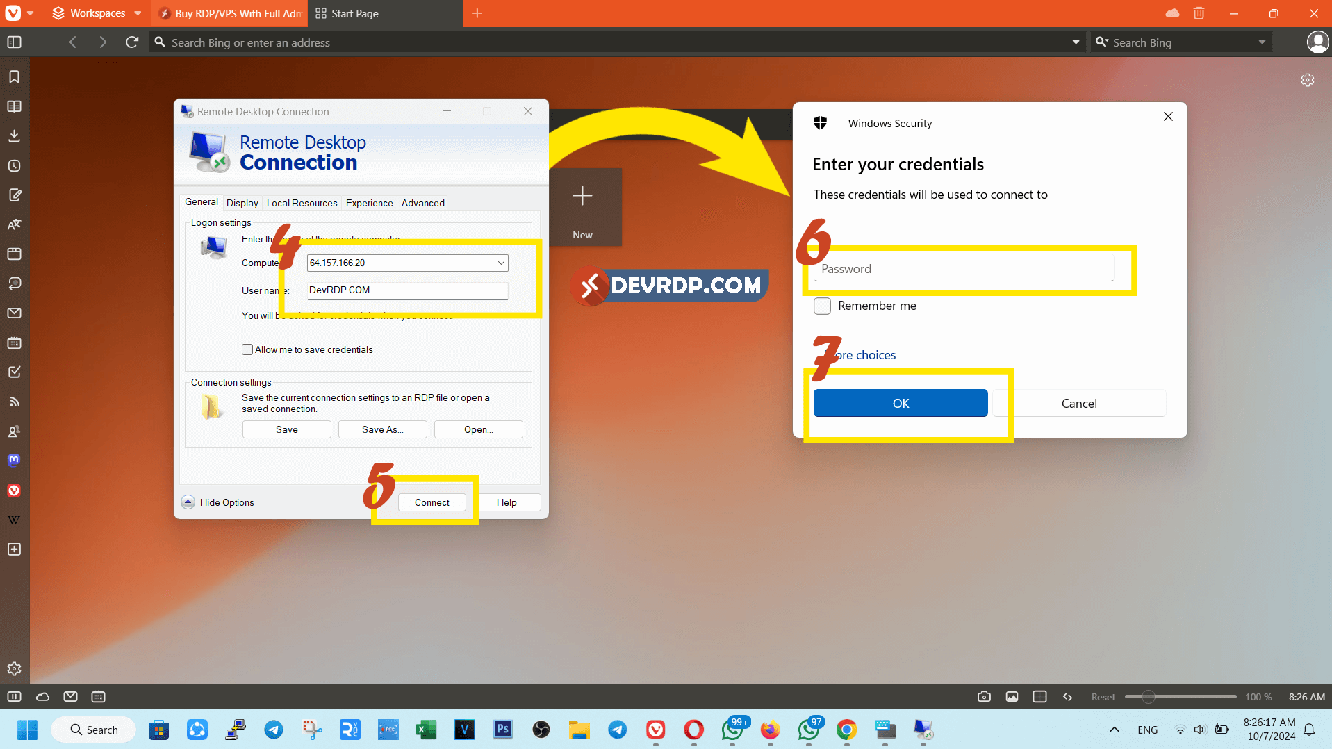 How to Use RDP (Best Remote Desktop) - RDP in Windows - DevRDP.Com