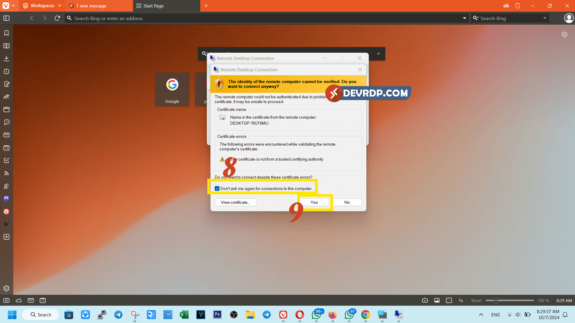 How to Use RDP (Best Remote Desktop) - RDP in Windows - DevRDP.Com