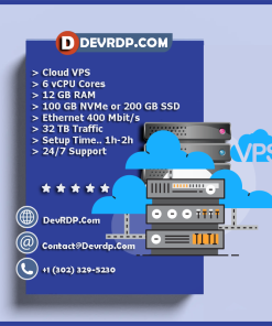 12GB RAM - Cloud VPS DEVRDP