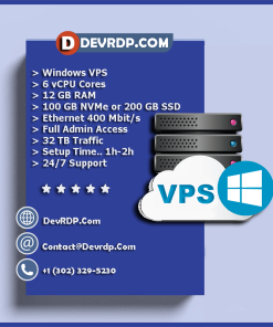 12GB RAM - Windows VPS DEVRDP