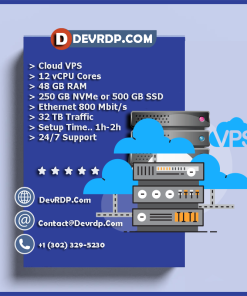 48GB RAM - Cloud VPS DEVRDP