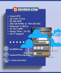 96GB RAM - Cloud VPS DEVRDP