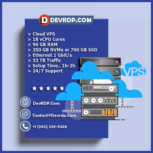 96GB RAM - Cloud VPS DEVRDP